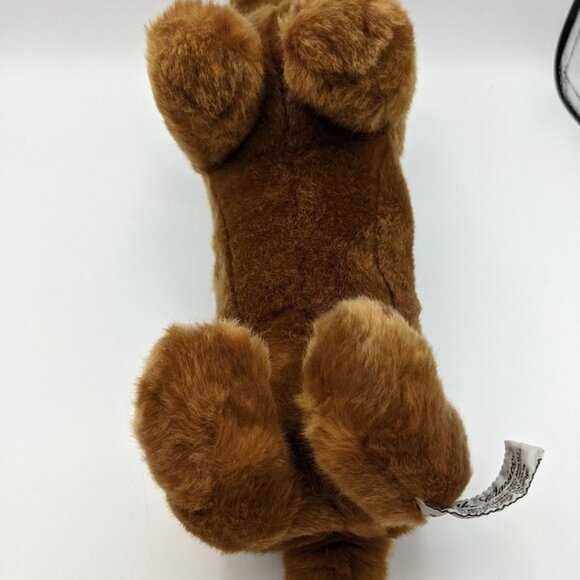 Russ Berrie Yomiko Classics Dachshund Brown Realistic Dog Plush Stuffed Toy 14" - Picture 7 of 12
